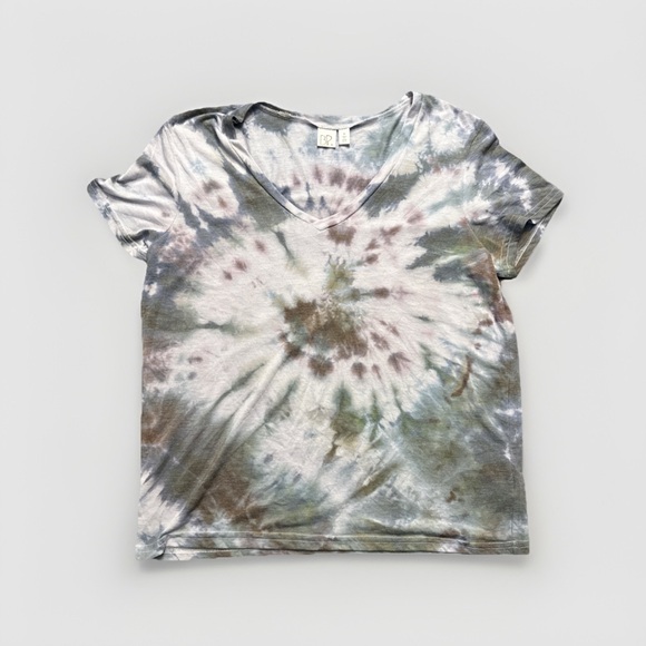 bp Tops - 4. BP. Hand Tie Dyed - V Neck T-Shirt - Nordstrom Exclusive Brand